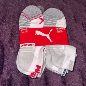 NWT Women’s Puma Low Cut Socks